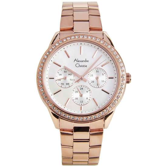 Alexandre Christie Ladies Watch 2713BFBRGMS