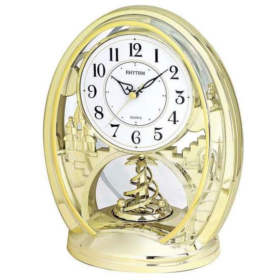 Rhythm 4SG768WR18 Pendulum Table Clock (Singapore Only)