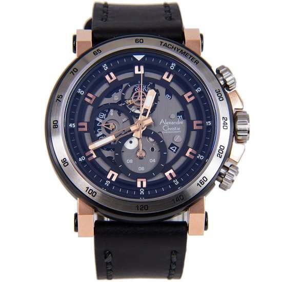 Alexandre Christie Mens Watch 6429MCLTRBA