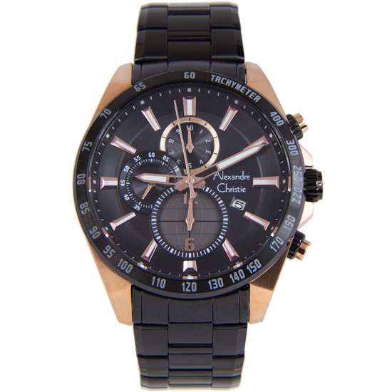 Alexandre Christie Mens Watch 6449MCBBRBA