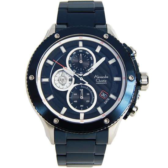 Alexandre Christie Mens Watch 6489MCBTUBA