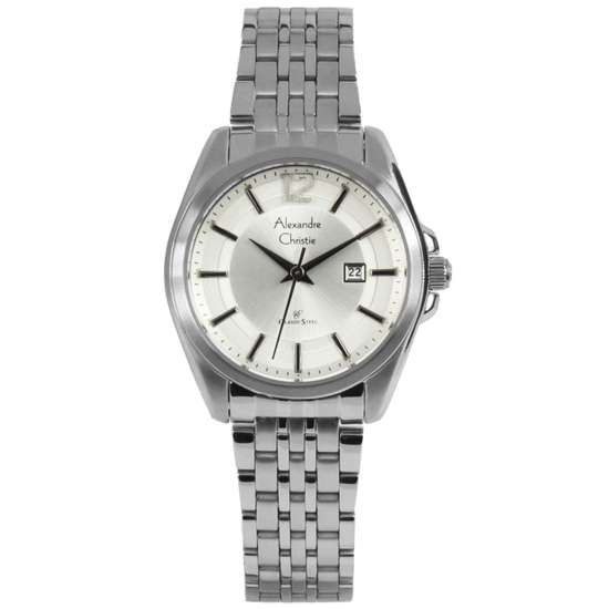 Alexandre Christie Classic Steel Watch 8455LDBSSSL