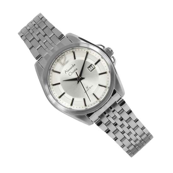 Alexandre Christie Classic Steel Watch 8455LDBSSSL