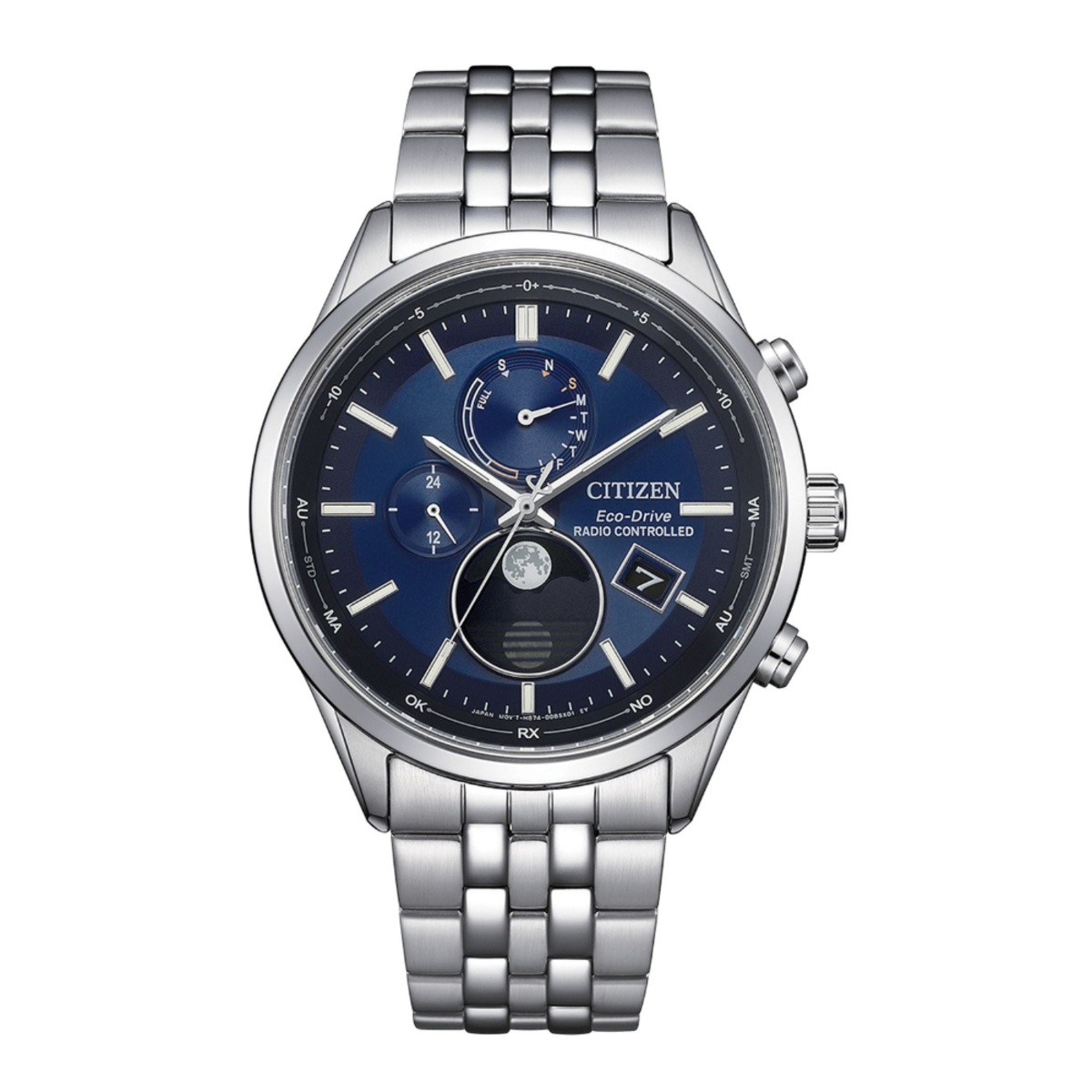 Citizen Eco-Drive x Radio-Controlled BY1030-50L Moon Phase Watch