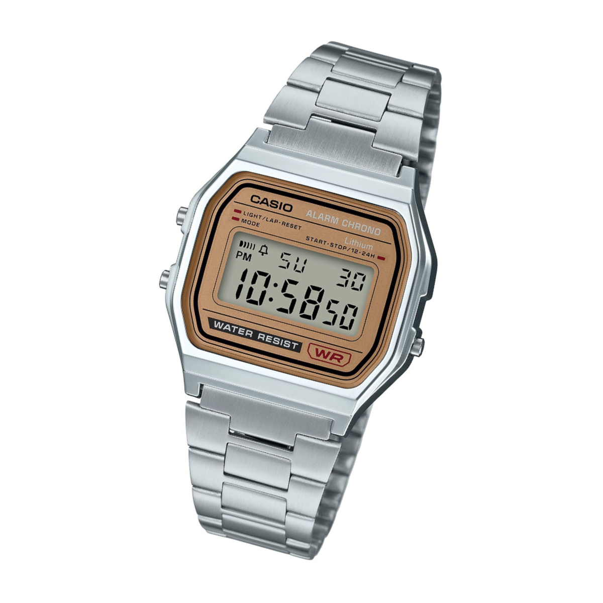 Casio Vintage Alarm Digital Watch A158WEA-9D
