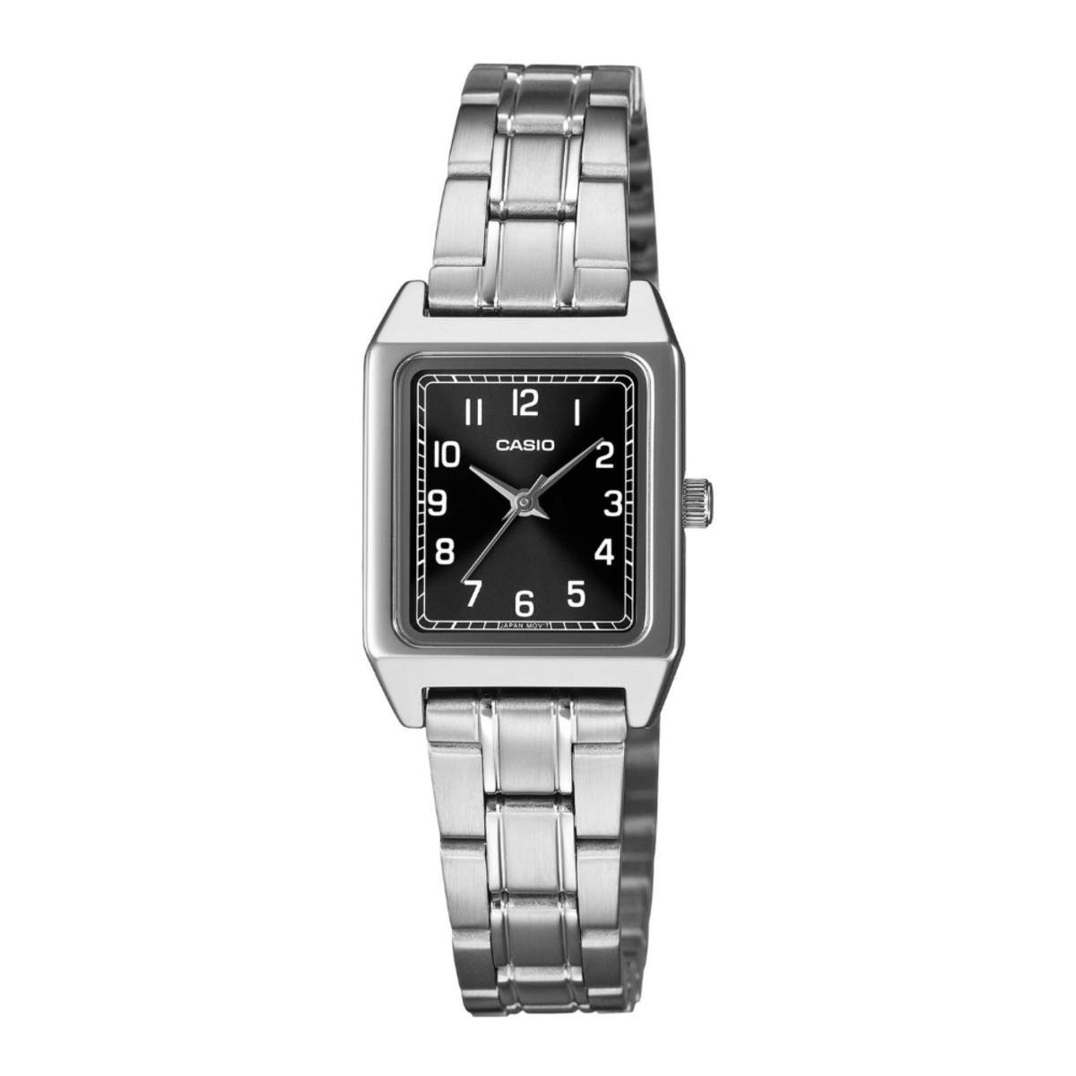 Casio Rectangular Stainless Steel Women's Watch LTP-B150DA-1B