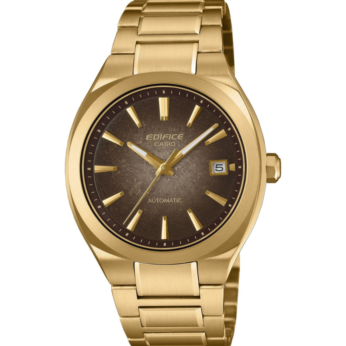 Casio Edifice Motorsports Men's Gold-Tone Automatic Watch EFK-200DG-5A