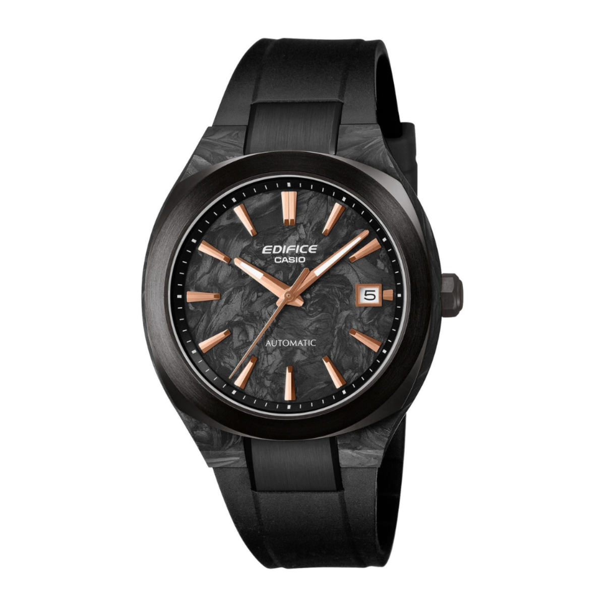 Casio Edifice | Motorsports Men's Automatic Forged Carbon Watch EFK-200XPB-1A