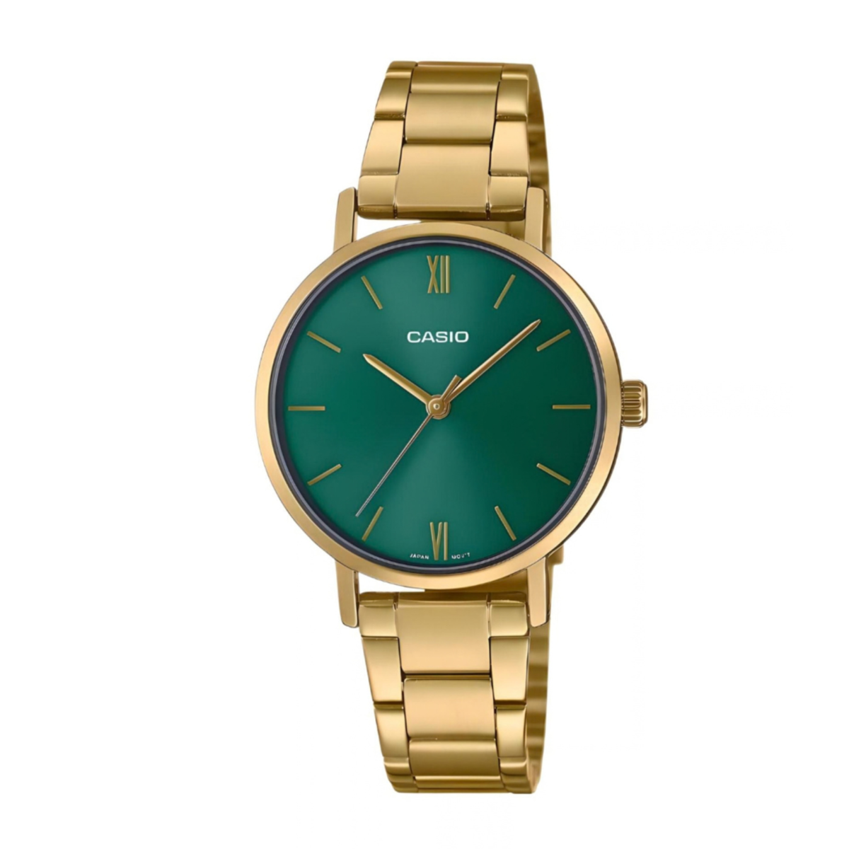 Casio General Green Dial Women's Watch LTP-VT02G-3A