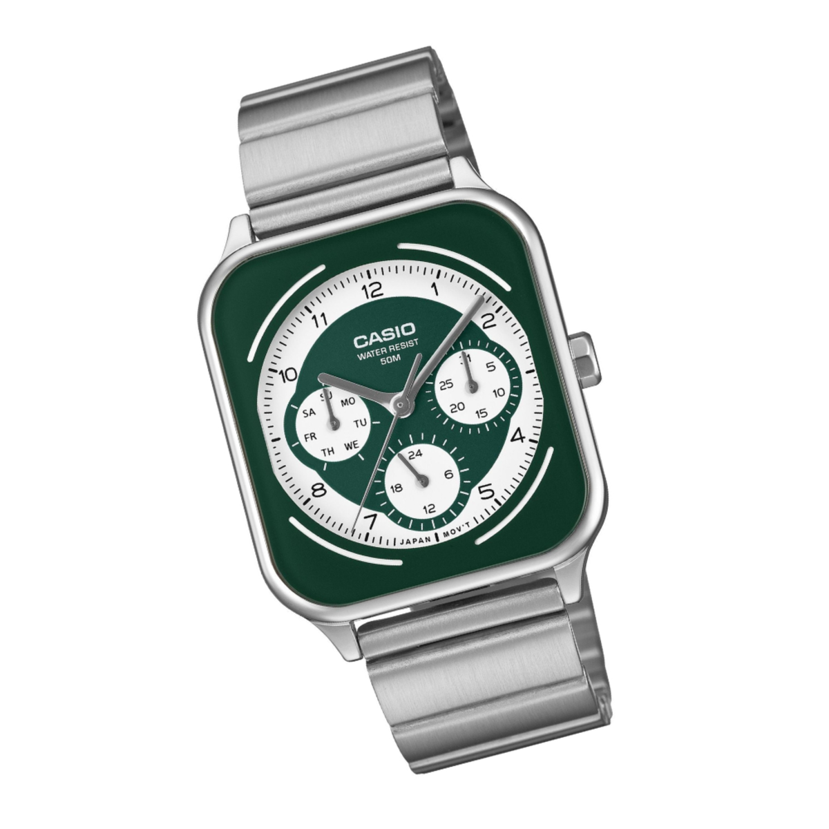 Casio Green Dial MTP-M307D-3B Men's Watch