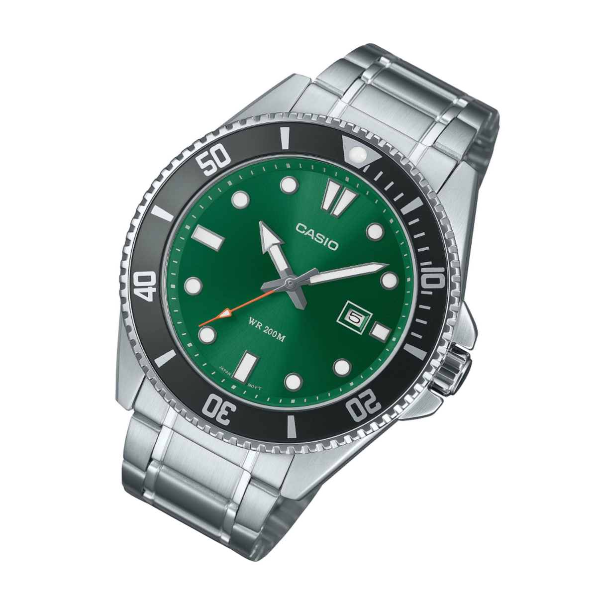 Casio "Green Hulk" MDV-107D-3A2 Analog Men's Sporty Watch