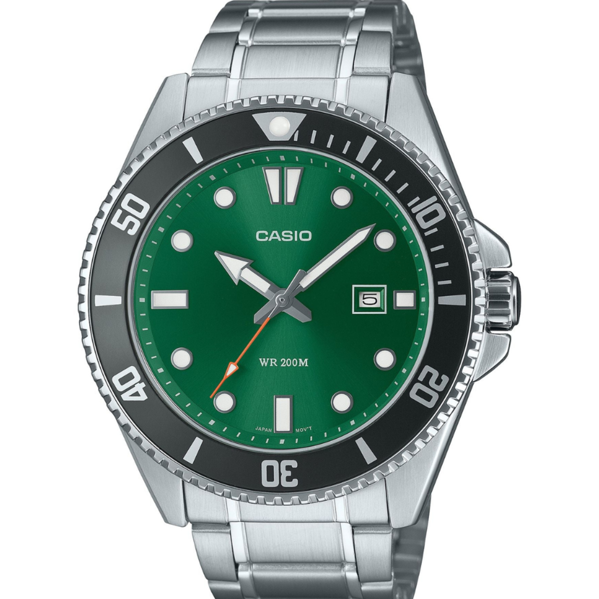 Casio "Green Hulk" MDV-107D-3A2 Analog Men's Sporty Watch
