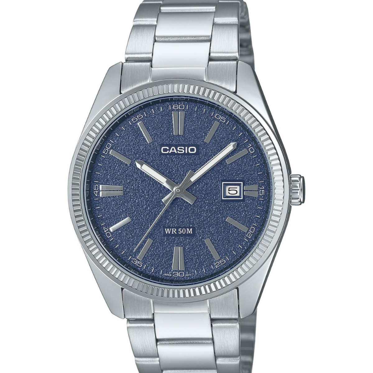 Casio Men's Analog Stainless Steel Band Watch MTP-1302DA-2A1