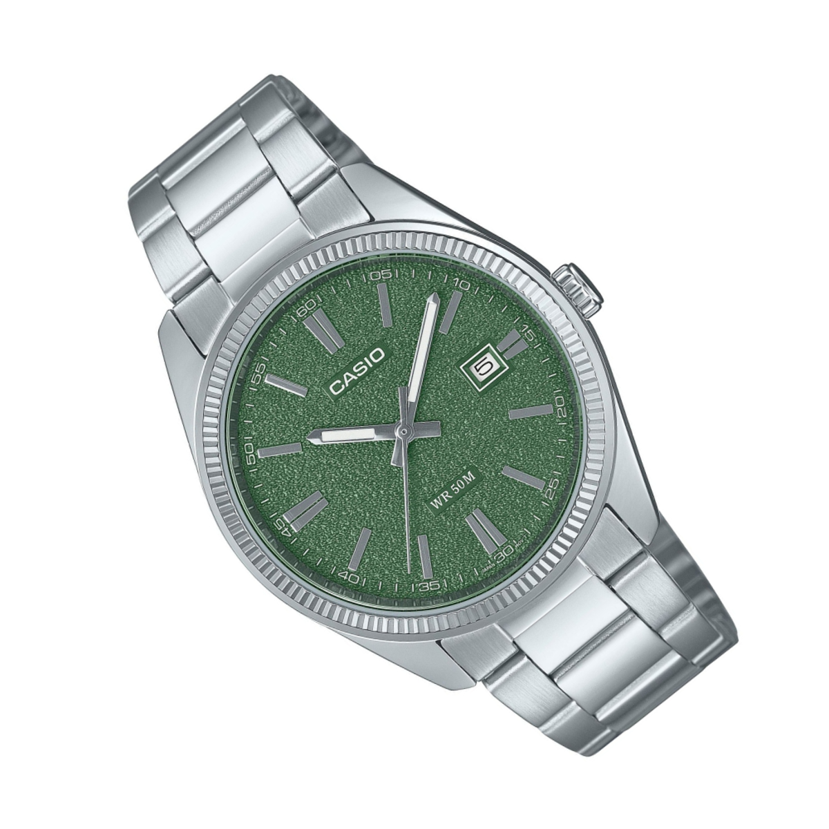 Casio MTP-1302DA-3A Green Dial Men's Watch