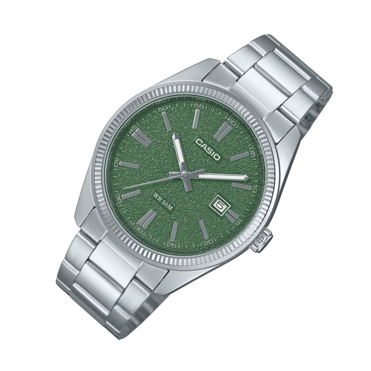 Casio MTP-1302DA-3A Green Dial Men's Watch