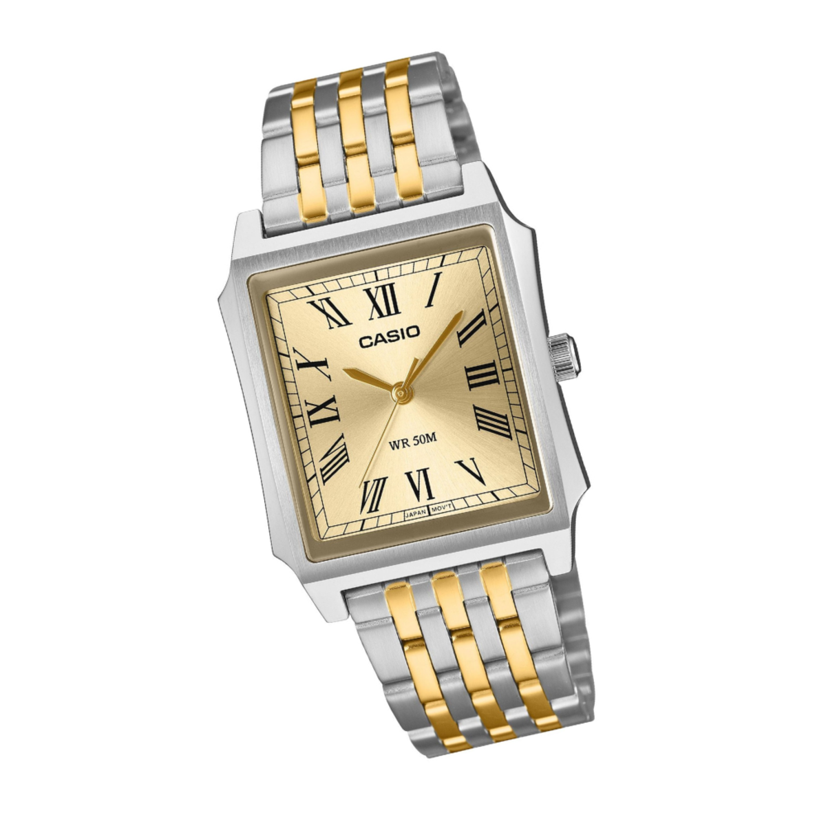 Casio MTP-B190SG-9B Two-Tone Roman Dial Watch