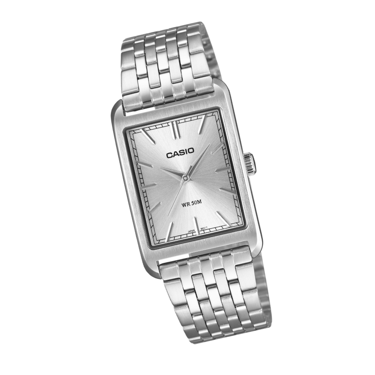 Casio MTP-B215D-7A | Minimalist Rectangular Dress Watch