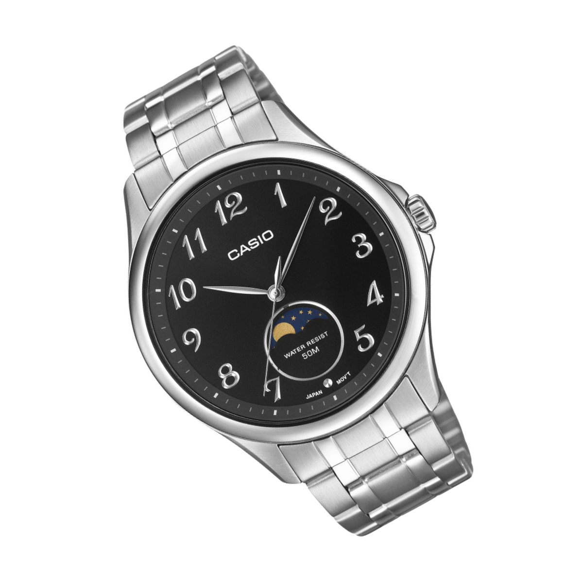 Casio General MTP-M110D-1A Moon Phase Men's Watch