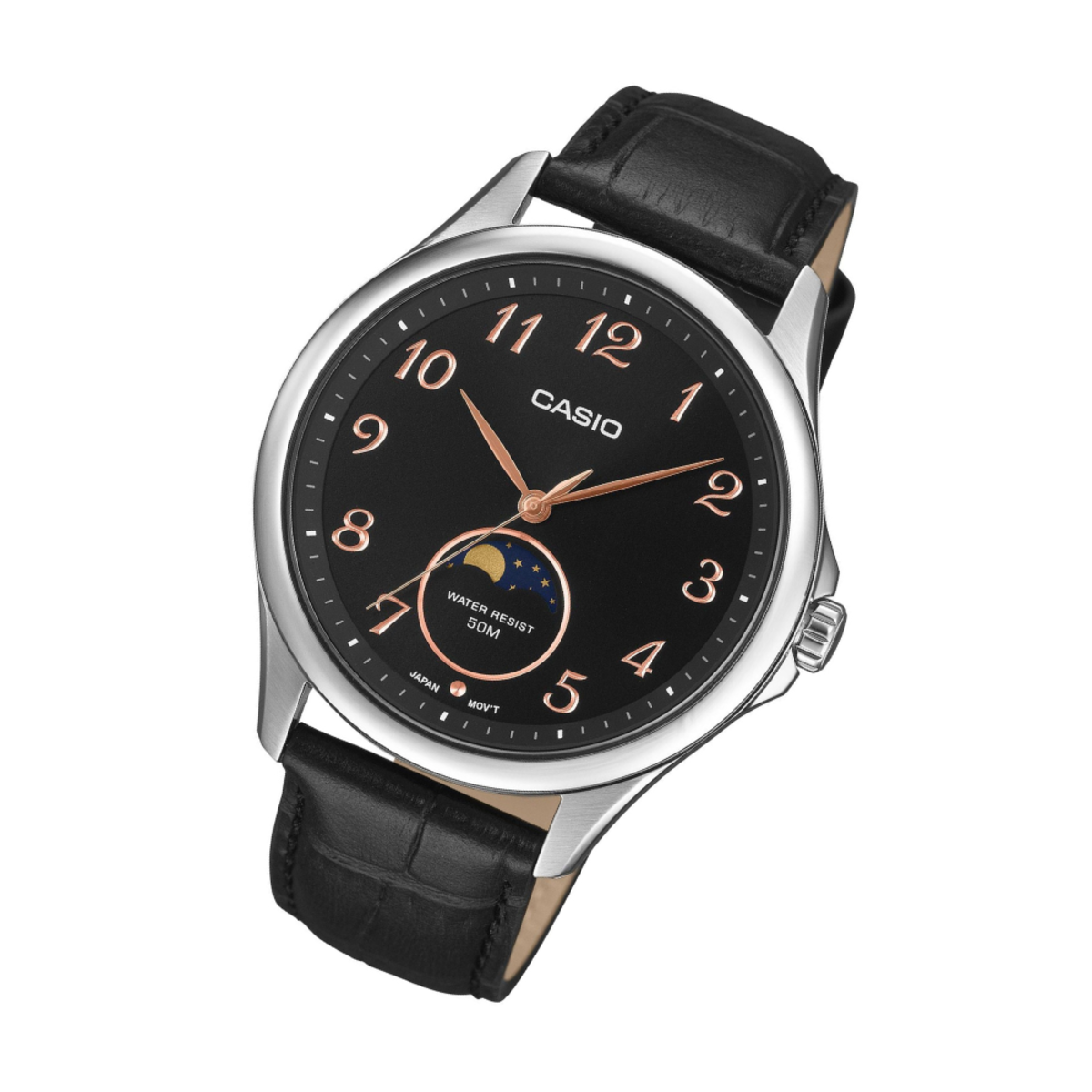 Casio Standard MTP-M110L-1A Moon Phase Men's Watch