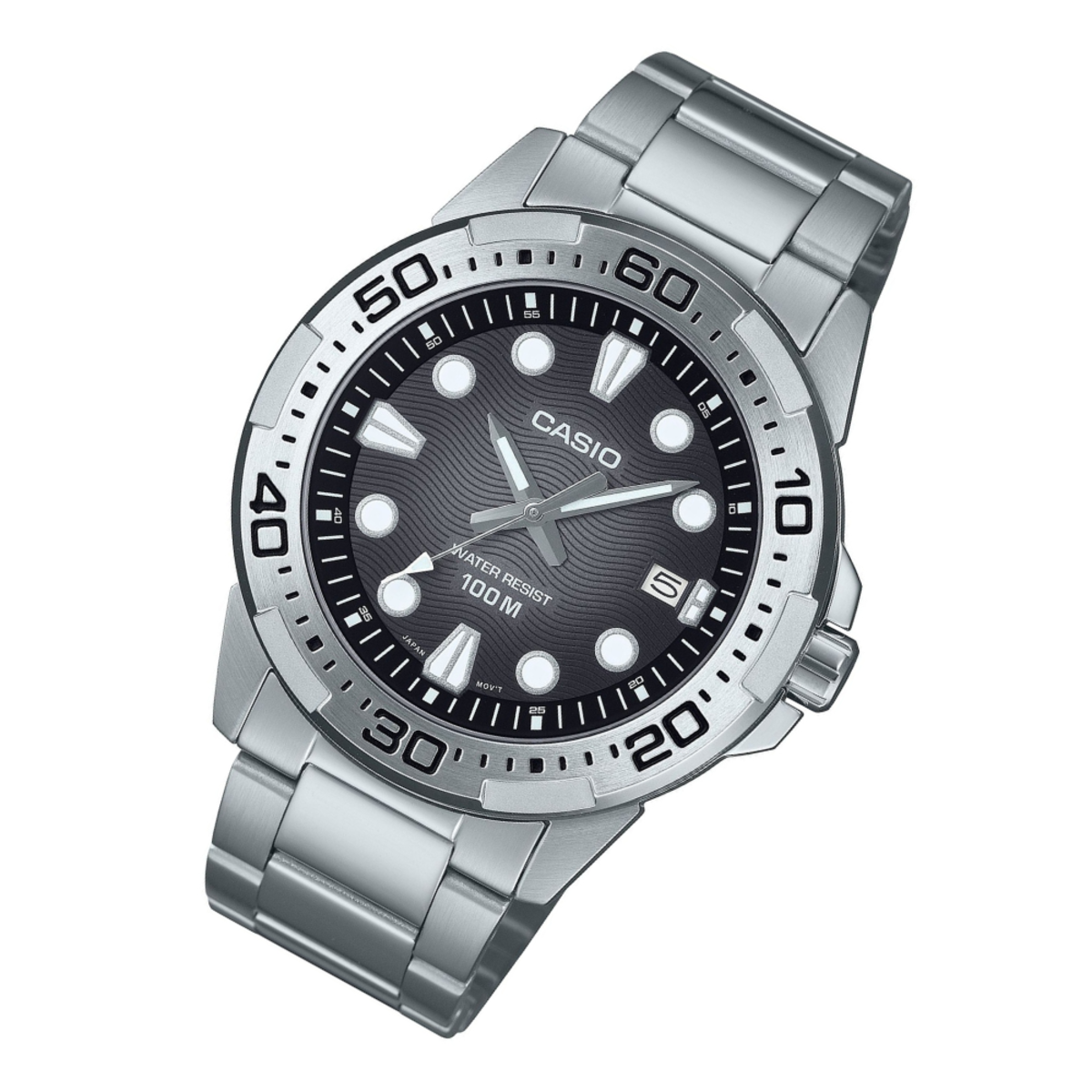 Casio Men's MTD-140D-1A General Classic Stainless Steel Watch