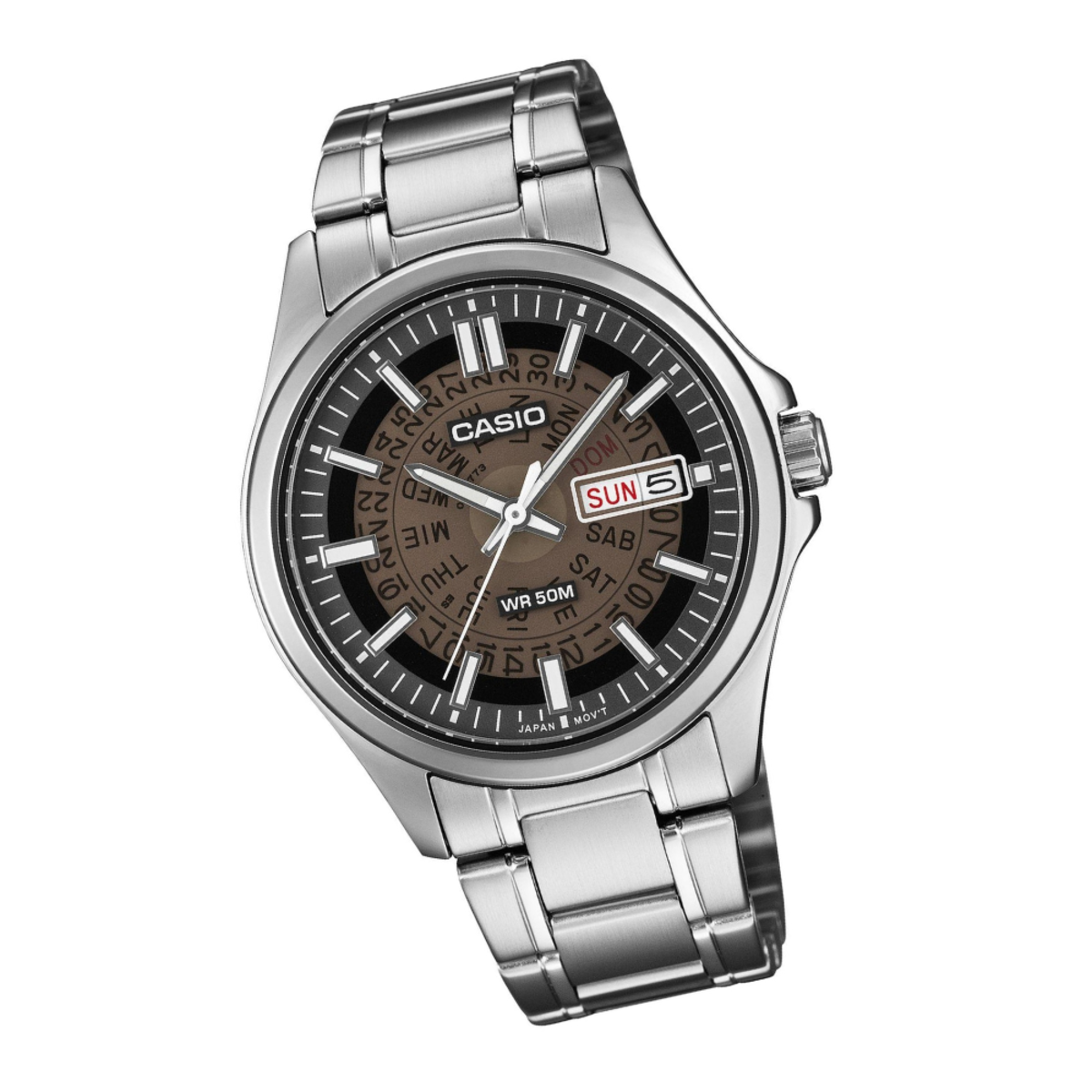 Casio Translucent Quartz Mens Watch MTP-E740-1A