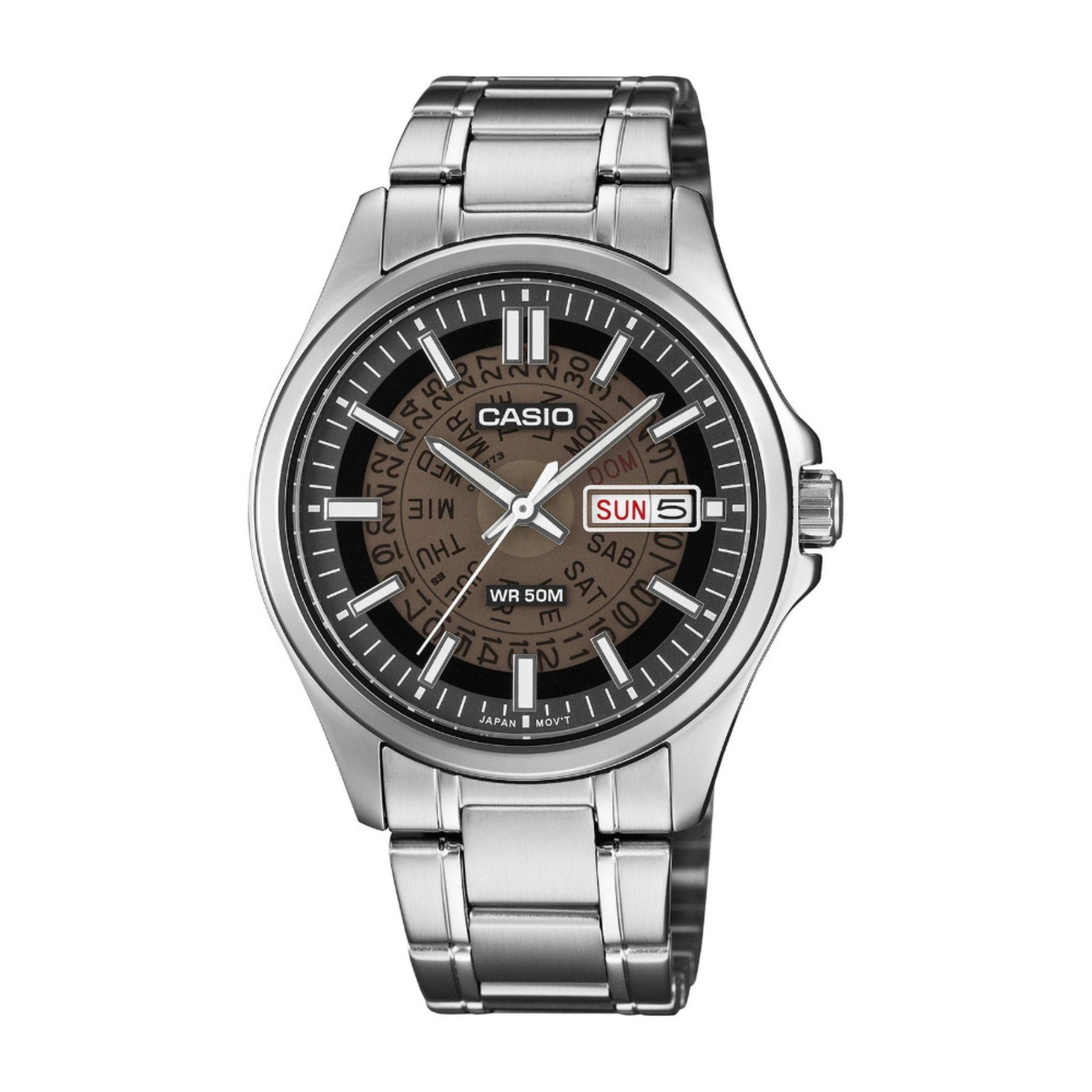Casio Translucent Quartz Mens Watch MTP-E740-1A