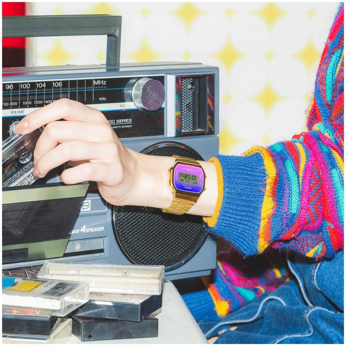 Casio Digital A168WERG-2A Vintage Watch