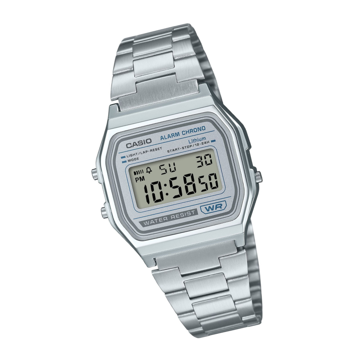 Casio Vintage Alarm Digital Watch A158WEA-7D