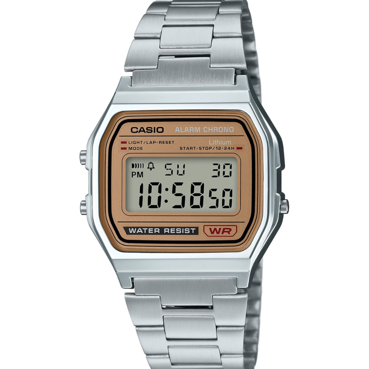 Casio Vintage Alarm Digital Watch A158WEA-9D