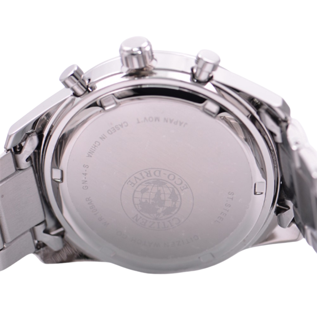 Citizen Collection Eco-Drive AT2390-58L AT2390 AT2390-58 Blue Dial Chronograph Watch