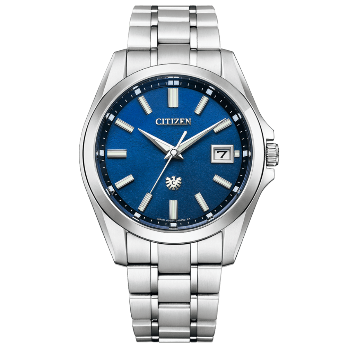 Citizen “The Citizen” Tosa Washi AQ4091-56L AQ4091 Super Titanium Navy Blue Dial Watch