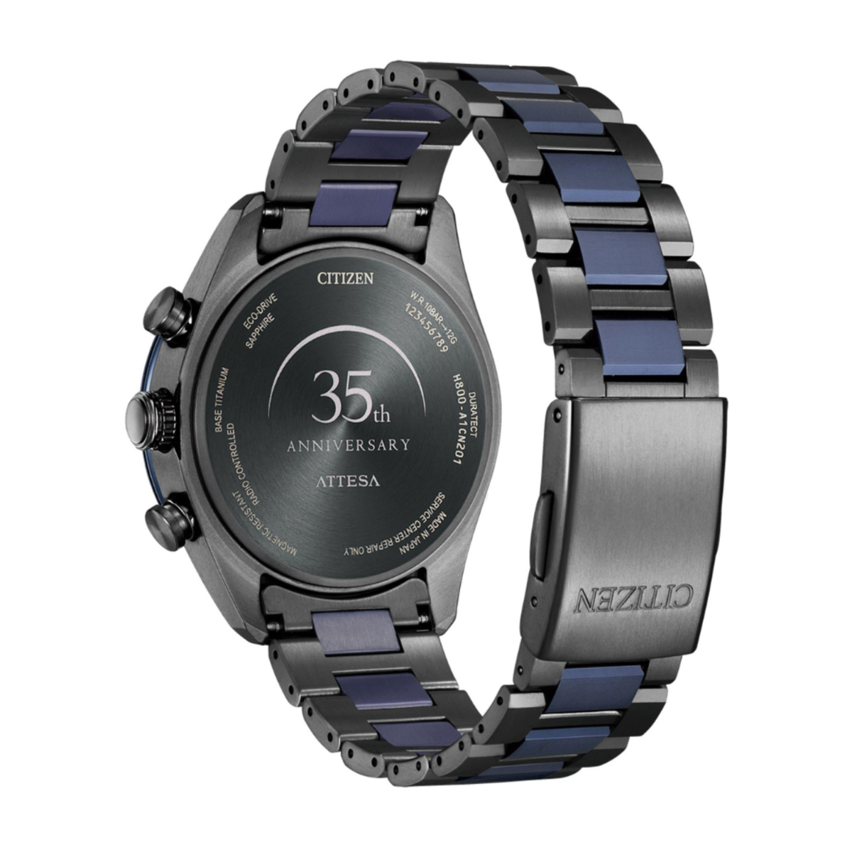 Citizen Attesa 35th Anniversary Blue Universe Radio-Controlled Limited Edition AT8187-75E
