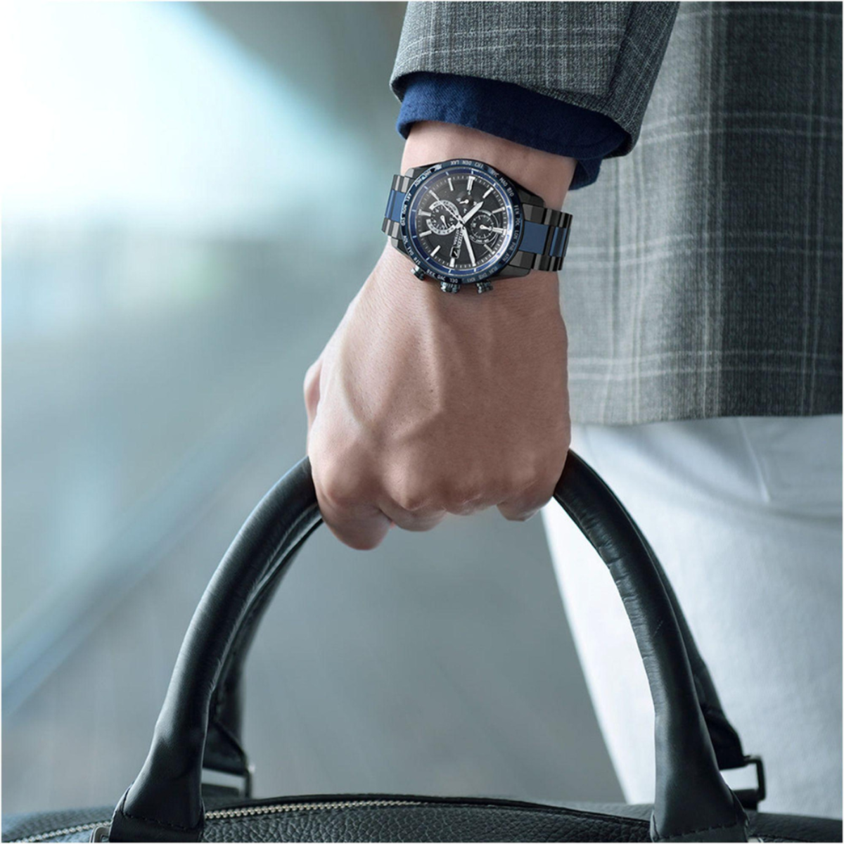 Citizen Attesa 35th Anniversary Blue Universe Radio-Controlled Limited Edition AT8187-75E