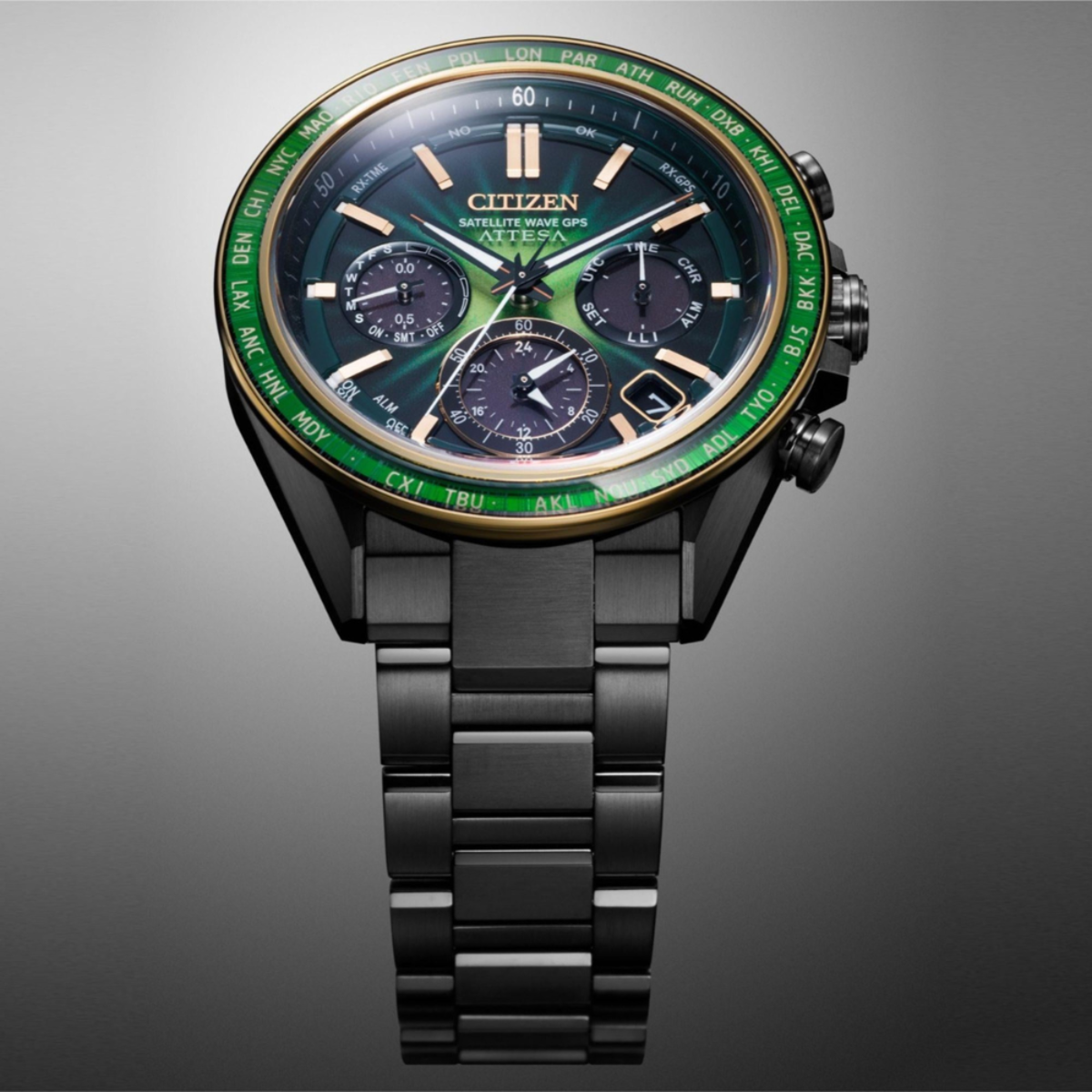 Citizen Attesa Satellite Wave GPS Super Titanium Limited Edition Watch CC4084-83Z