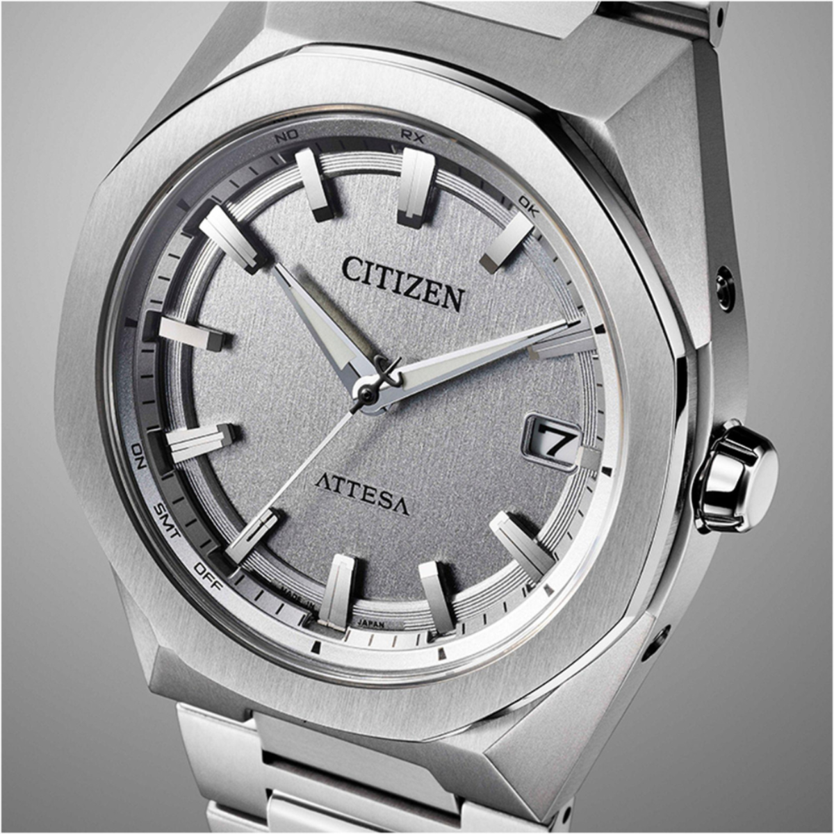 Citizen Attesa ACT Line Hexagon Radio-Controlled CB3040-56H
