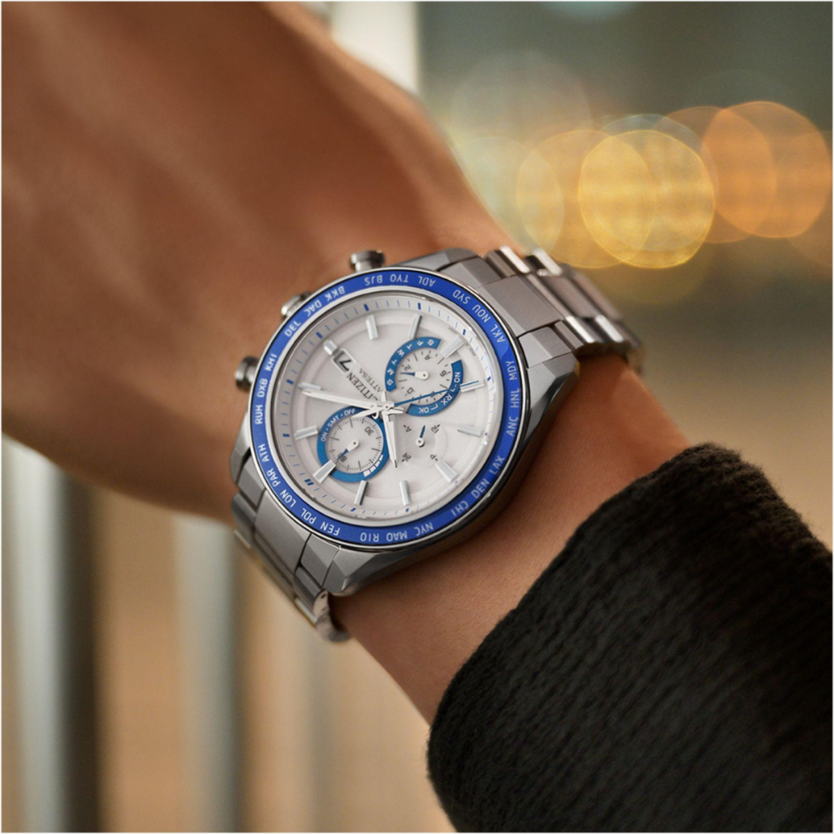 Citizen Attesa x Radio-Controlled Chronograph Men's AT8296-53A Watch