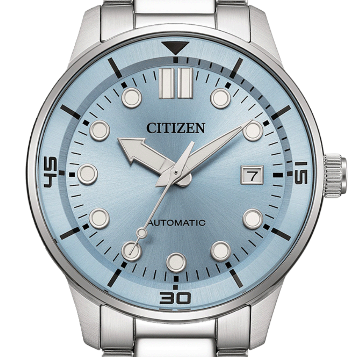 Citizen Automatic Blue Dial Men's Watch NJ0191-83L