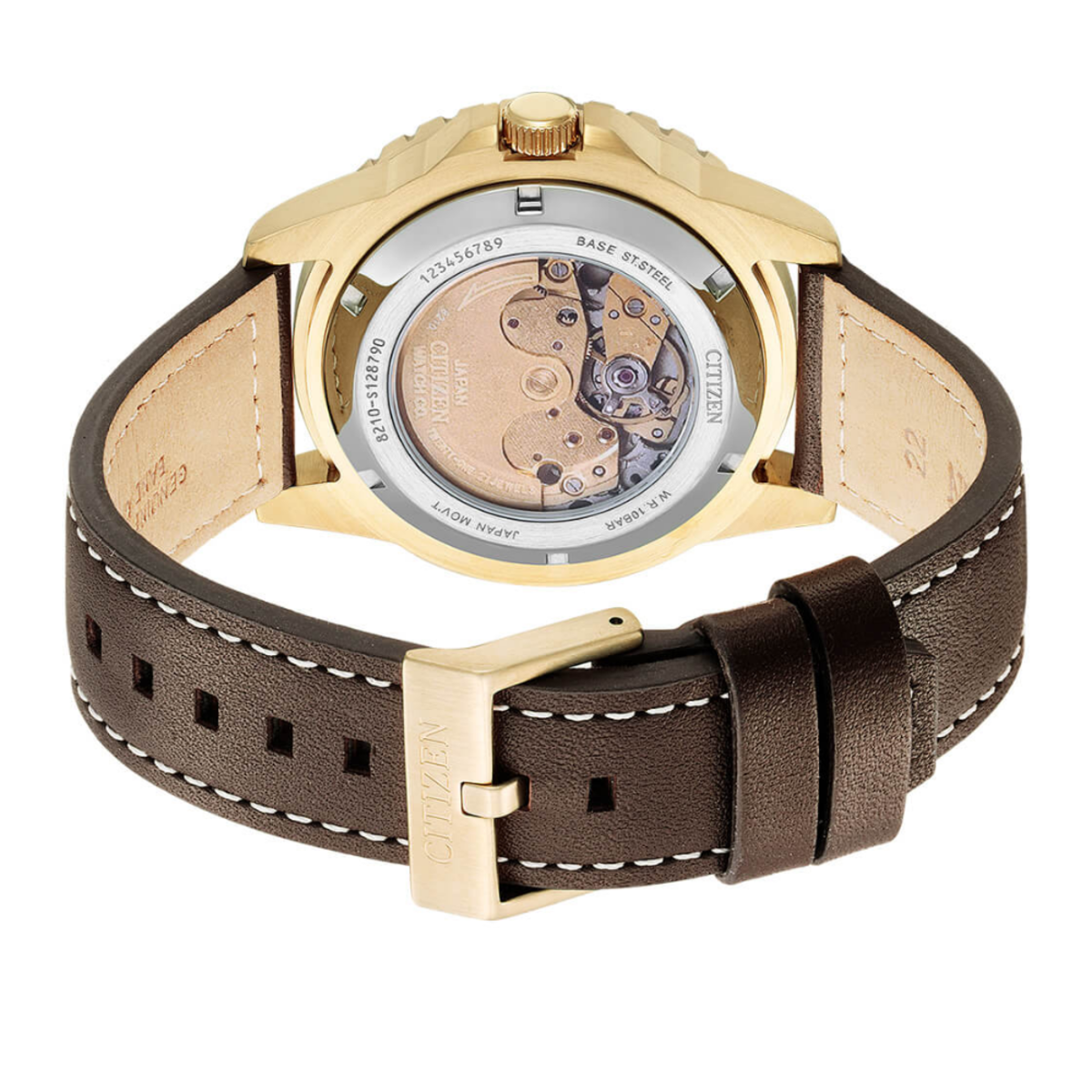 Citizen Mechanical Automatic NJ0173-18X Green Dial Men's Watch