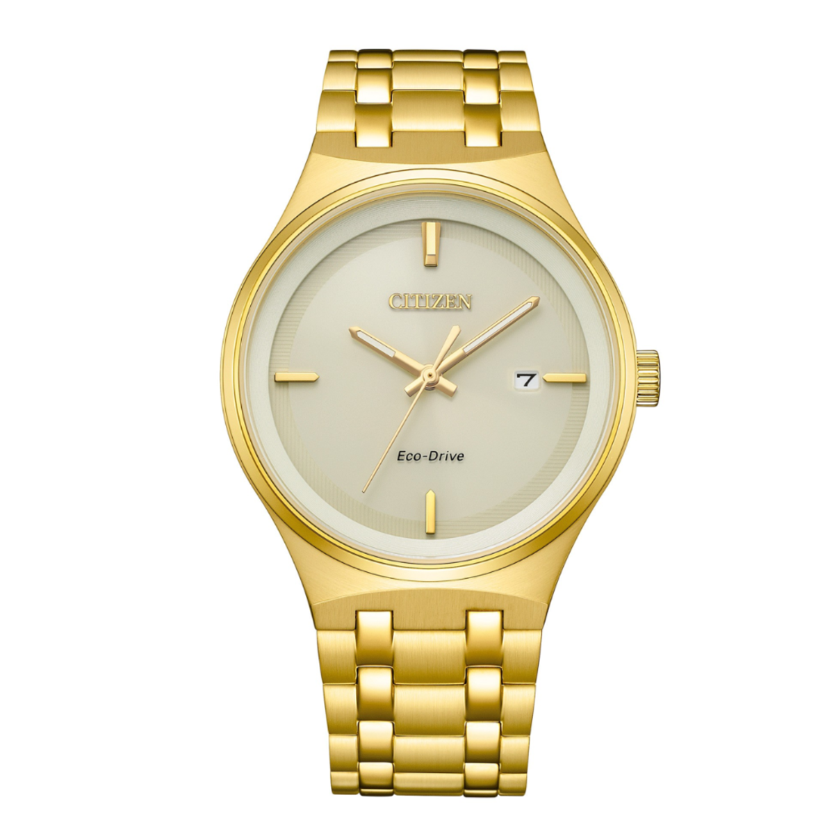 Citizen Eco-Drive Gold Mens Watch BM7652-52P