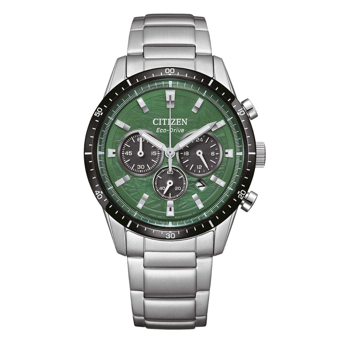 Citizen Eco-Drive Chronograph Green Steel CA4624-56X