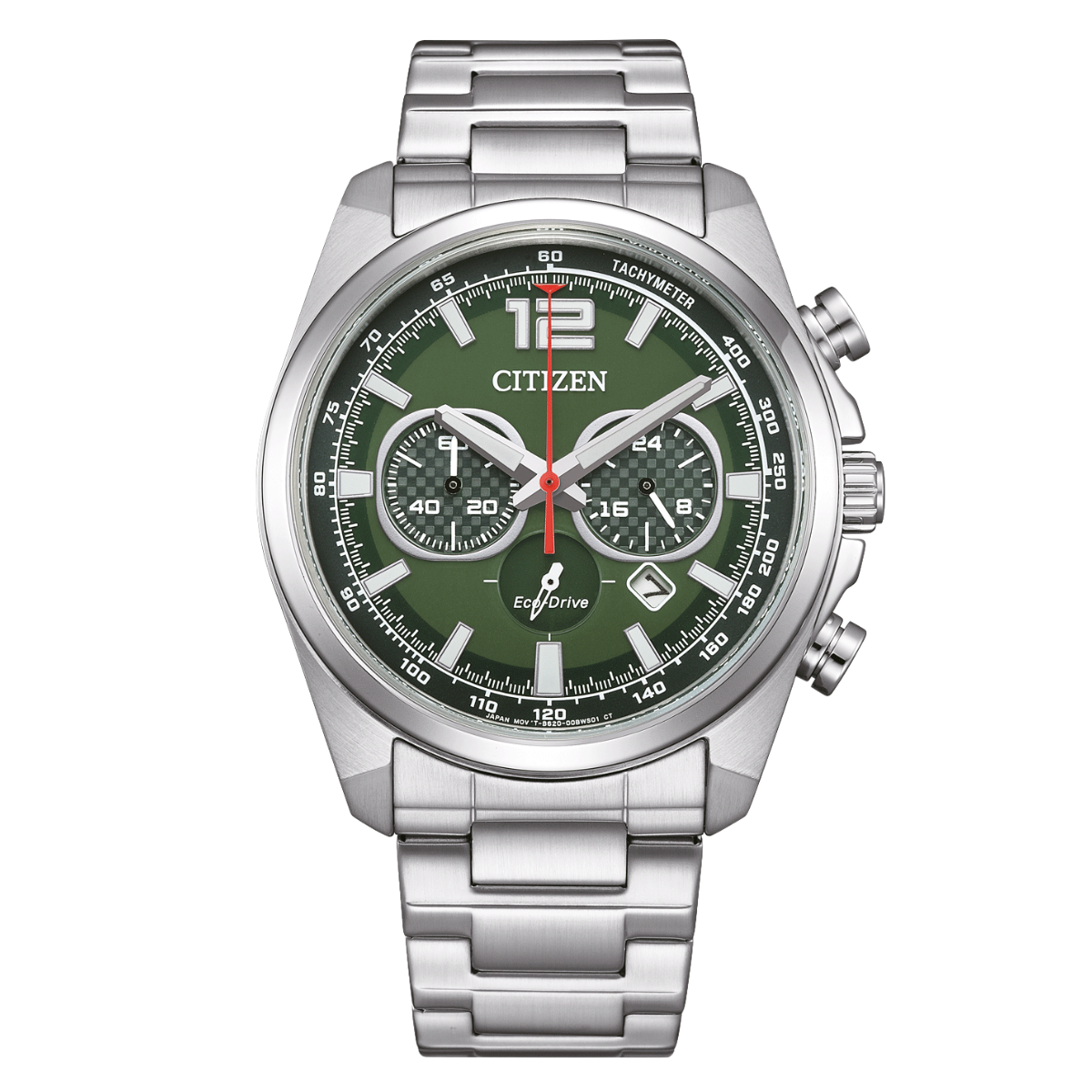 Citizen Eco-Drive Chronograph Green Steel CA4640-50X