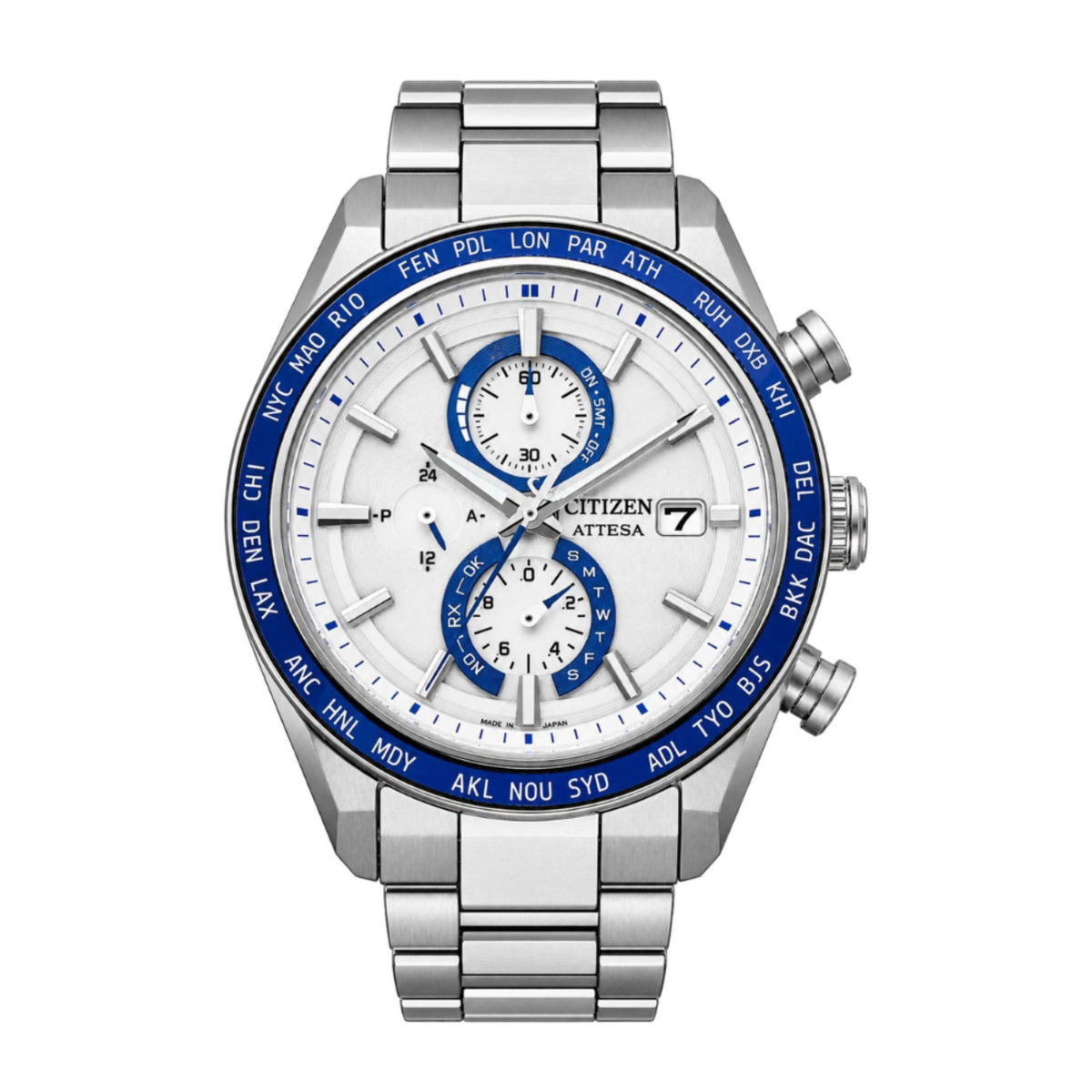 Citizen Attesa x Radio-Controlled Chronograph Men's AT8296-53A Watch