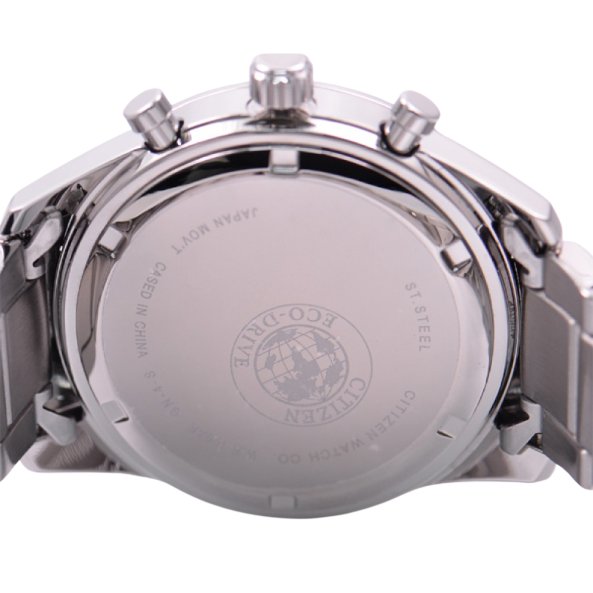 Citizen Collection Eco-Drive AT2390-58E AT2390 Black Dial Chronograph Dress Watch