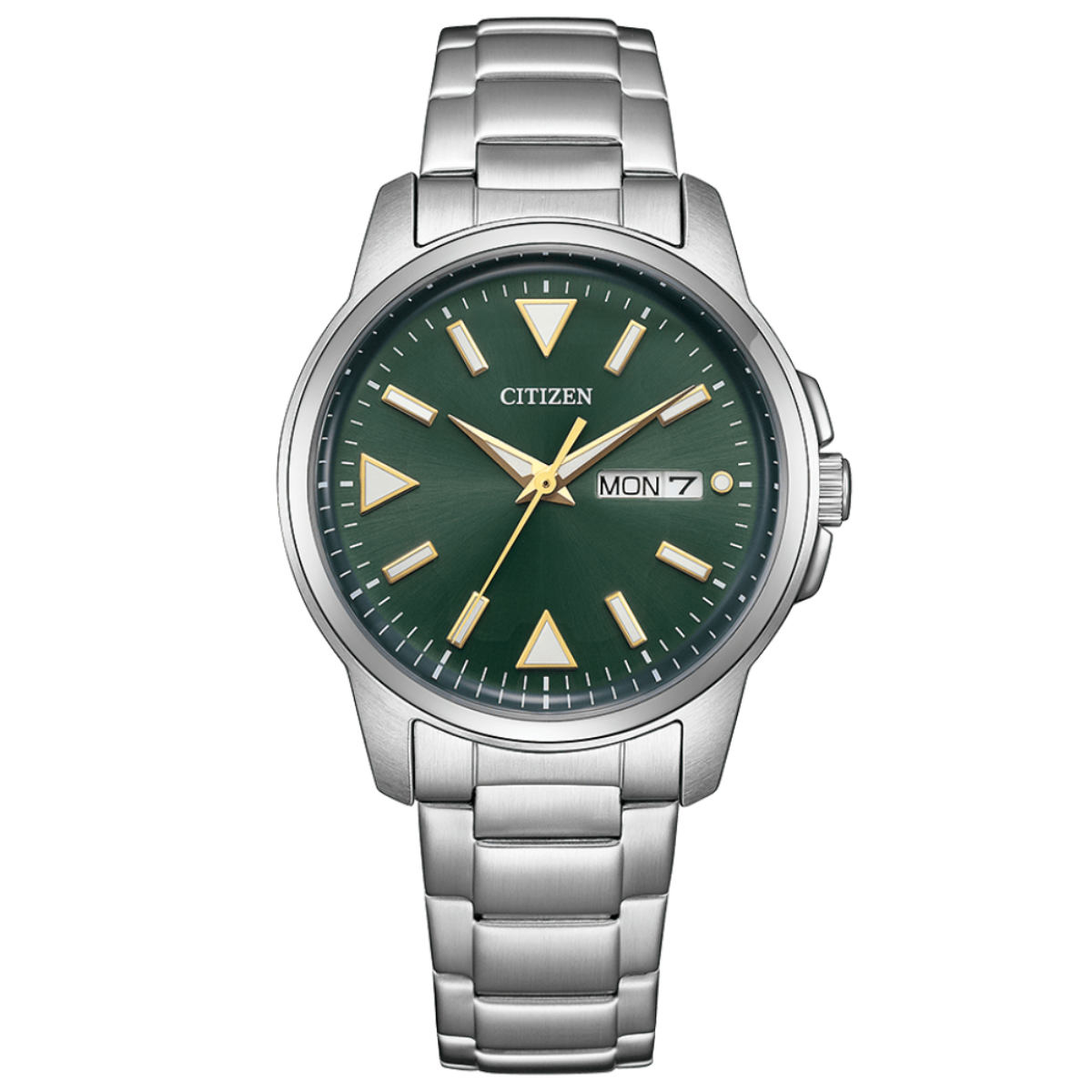 Citizen Collection Eco-Drive BM8180-71W BM8180 BM8180-71 Green Dial Casual Mens Watch