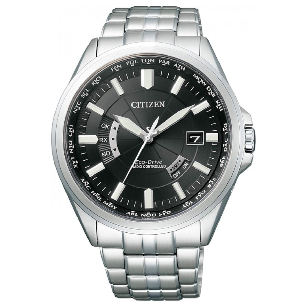 Citizen Collection CB0011-69E CB0011-69 Men's Watch - Perpetual Calendar - World Time - Eco-Drive