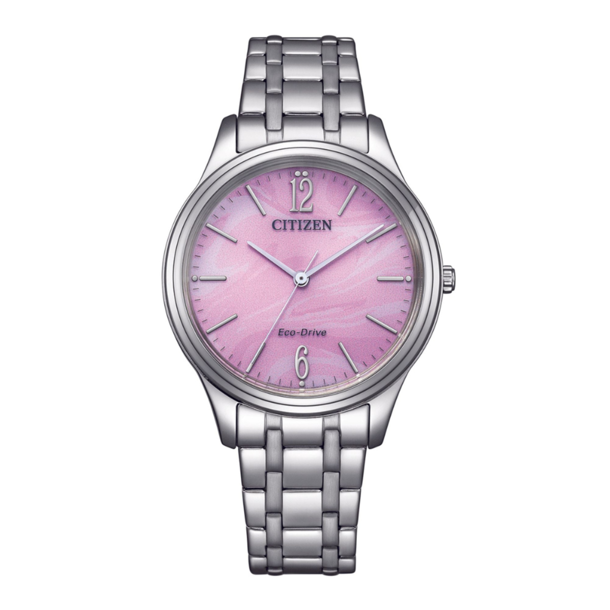 Citizen Eco-Drive Women's Watch EM0411-71X – Pink Dial