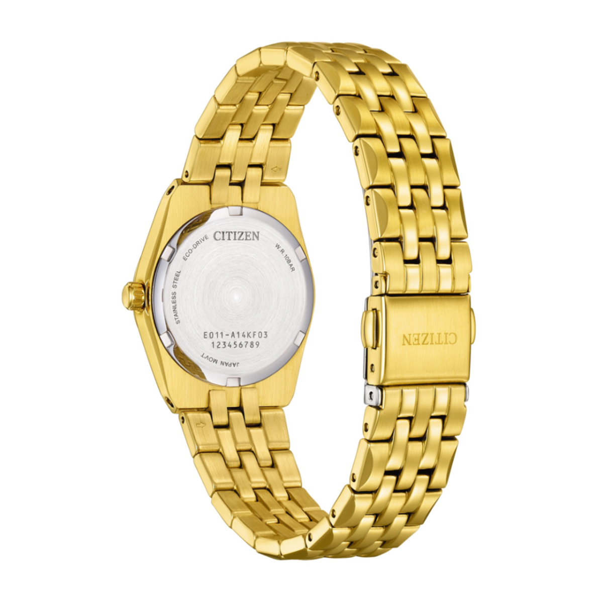 Citizen Eco-Drive Women White Dial Watch EW2293-56D