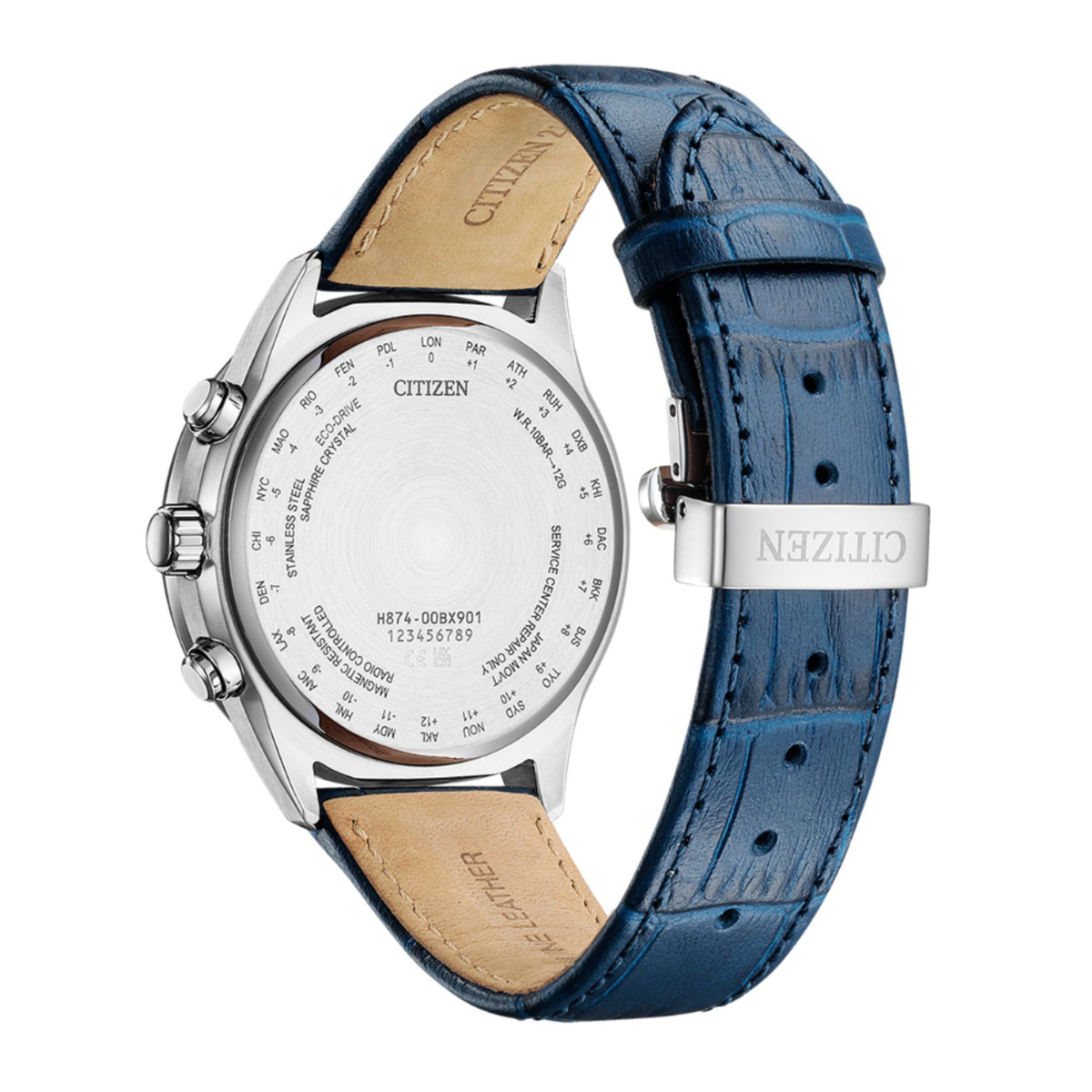 Citizen Tsuki-yomi BY1030-09A | Eco-Drive Radio-Controlled Moon Phase Titanium