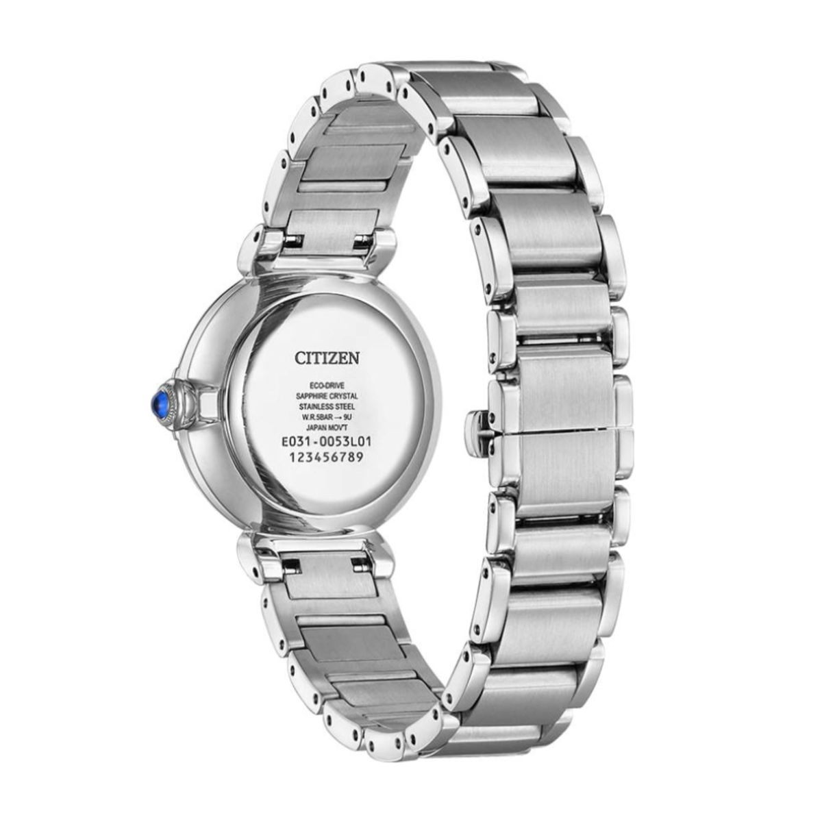 Citizen L Series Eco-Drive Women's Green Dial EM1070-83L Watch