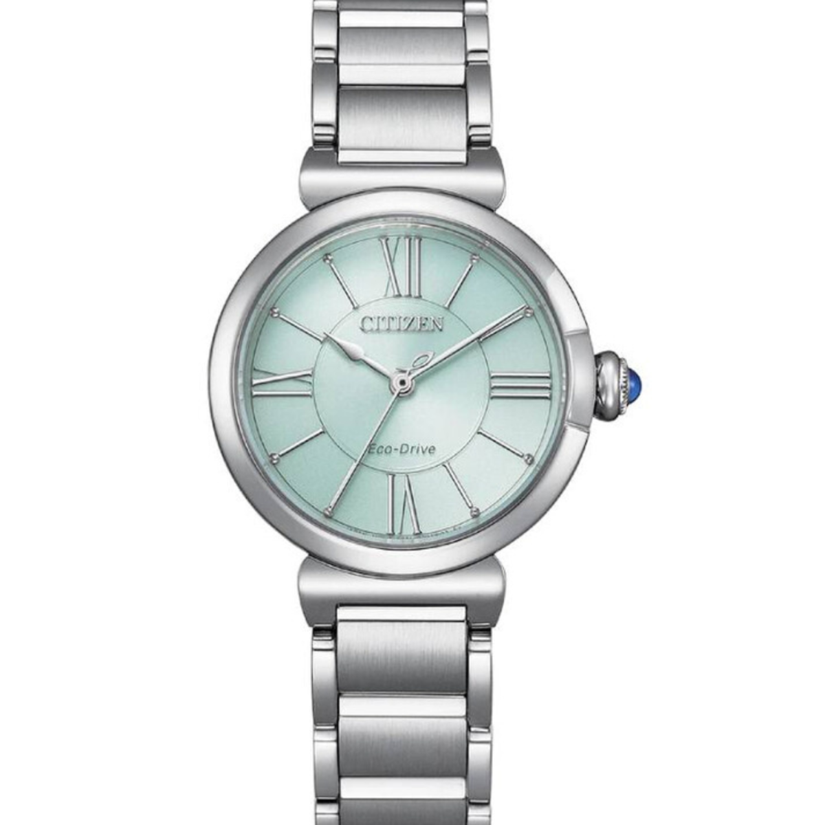 Citizen L Series Eco-Drive Women's Green Dial EM1070-83L Watch